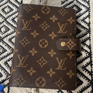 Louis Vuitton MM AGENDA Brown Monogram AUTHENTIC!!